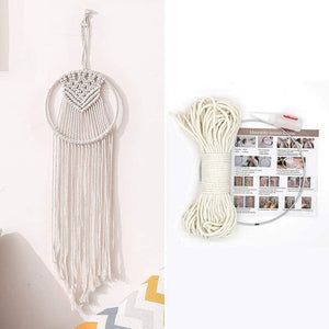 Macrame Wall Hanging Kit / DIY Bohemian Woven Kit