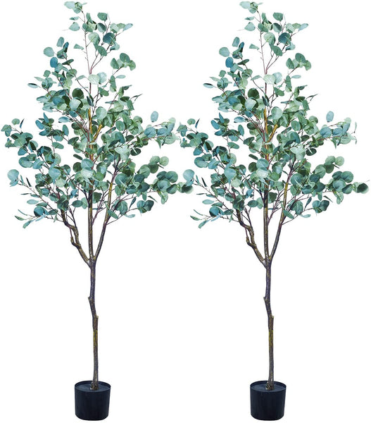 Artificial Eucalyptus Trees with Pots