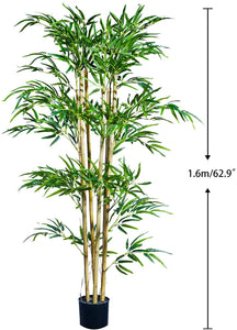 Artificial Bamboo Plants with Pots