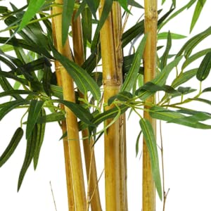 Artificial Bamboo Plants with Pots